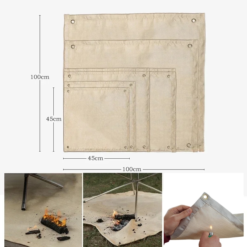 Outdoor Camping Mat - Tappetino Ignifugo da Campeggio, Coperta Resistente