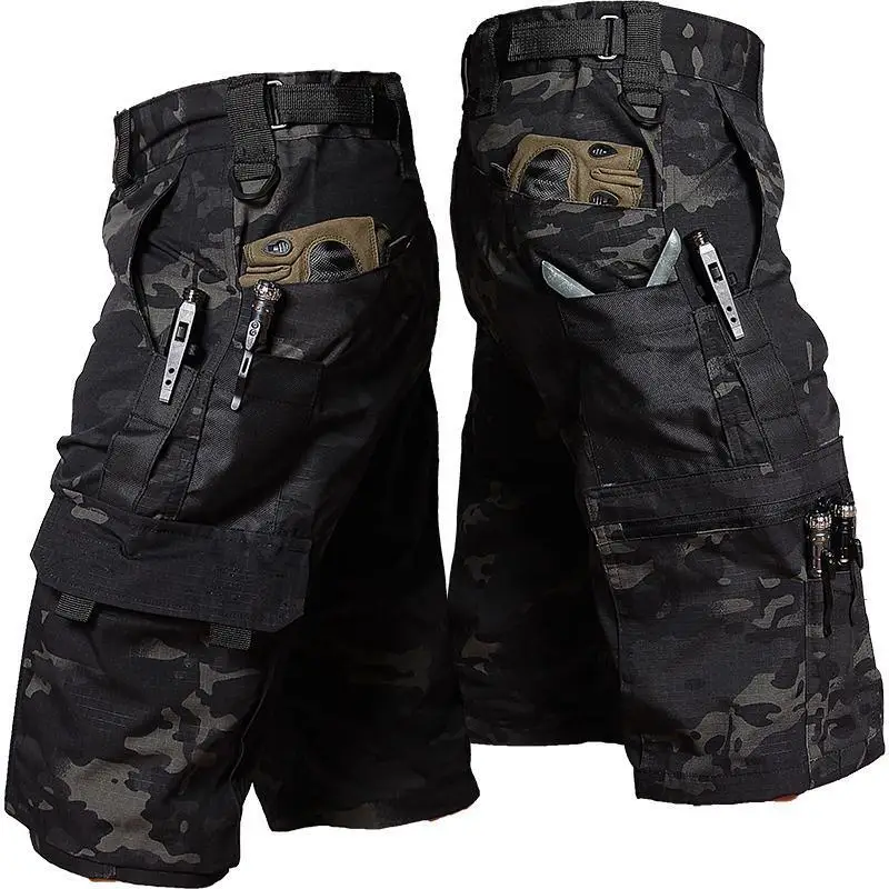 Urban Outdoor Camping - Pantaloni cargo da esterno Pantaloncini tattici