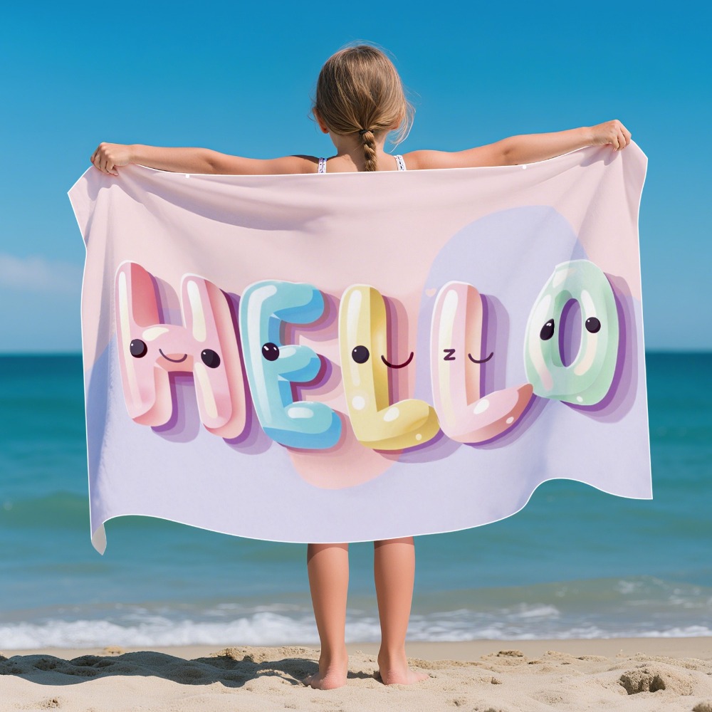 Outdoor Camping Mat - Telo Mare con Motivo Cartone Animato
