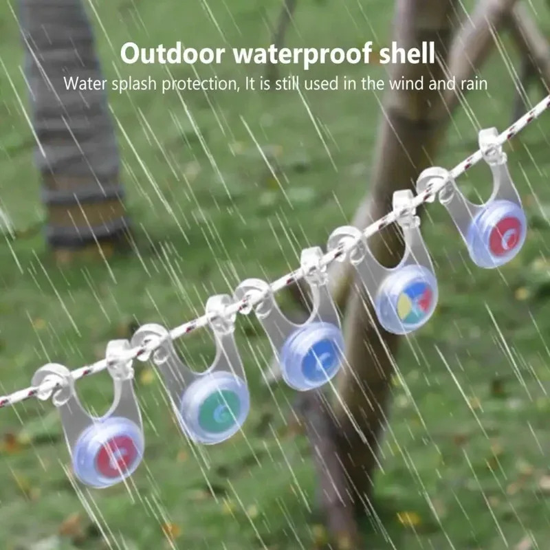Outdoor Camping Lights String - Luci a Corda LED con 10