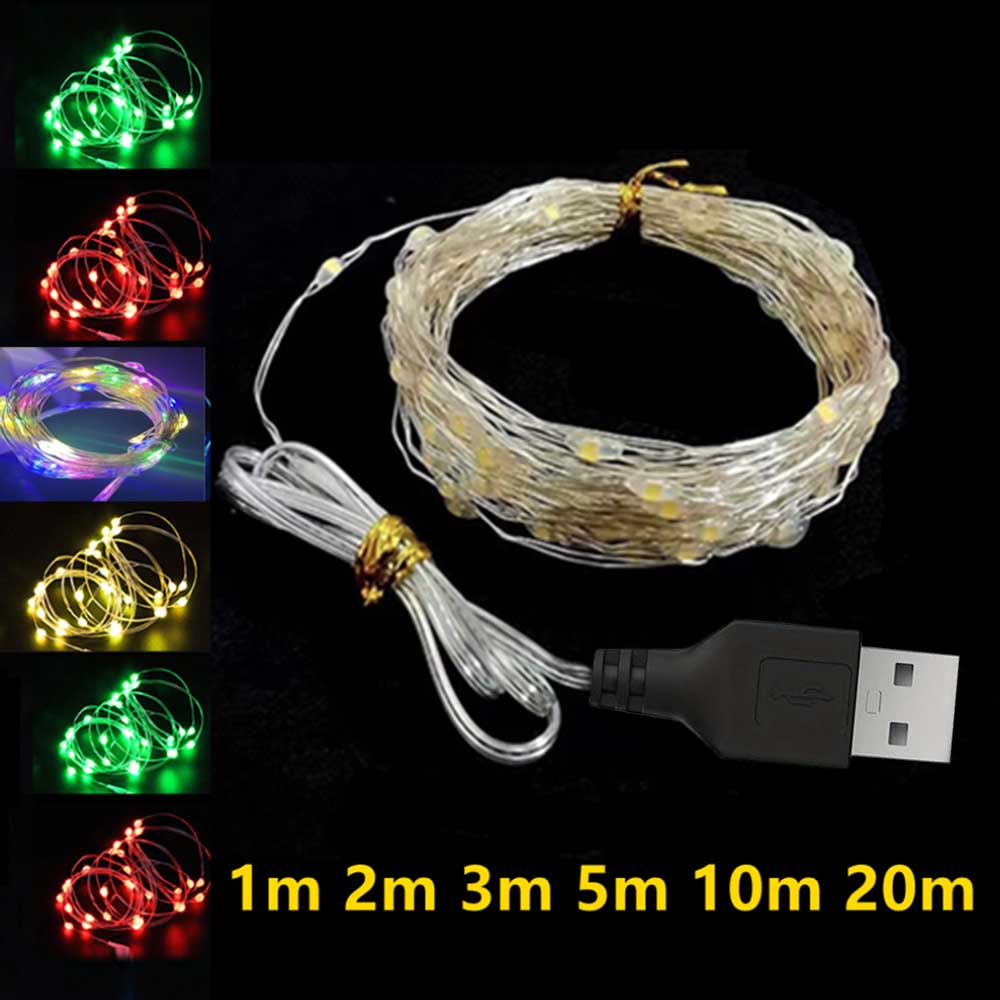 Outdoor Camping Lights String - Luci a stringa LED USB da