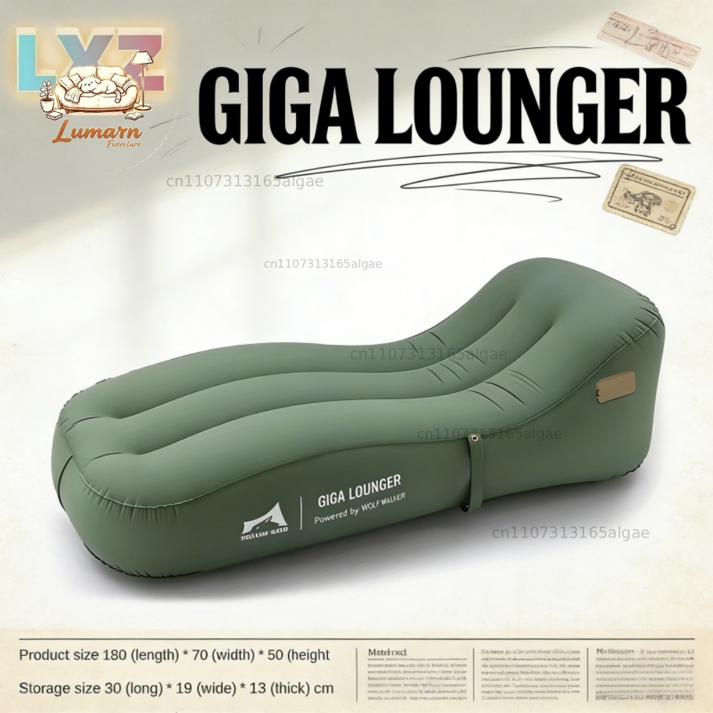 Bed Outdoor Camping - Poltrona Gonfiabile Automatica One-Click, Divano Gonfiabile