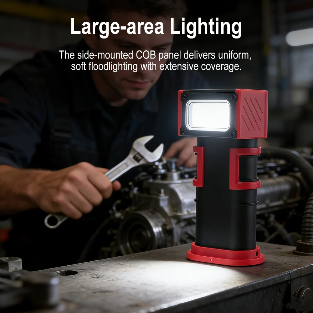Lampada da Lavoro LED COB BORU - Outdoor Camping Adventure Lamp recensione e prezzo