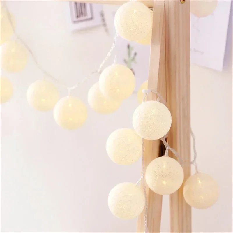Stringa di palline di cotone a - Outdoor Camping Lights String recensione e prezzo