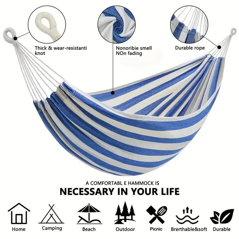 Amaca in tela senza bastone in - Bed Outdoor Camping recensione e prezzo