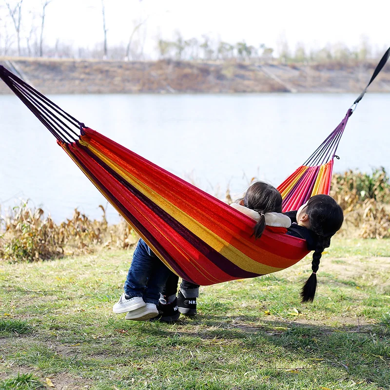 Amaca in tela senza bastone in - Bed Outdoor Camping recensione e prezzo