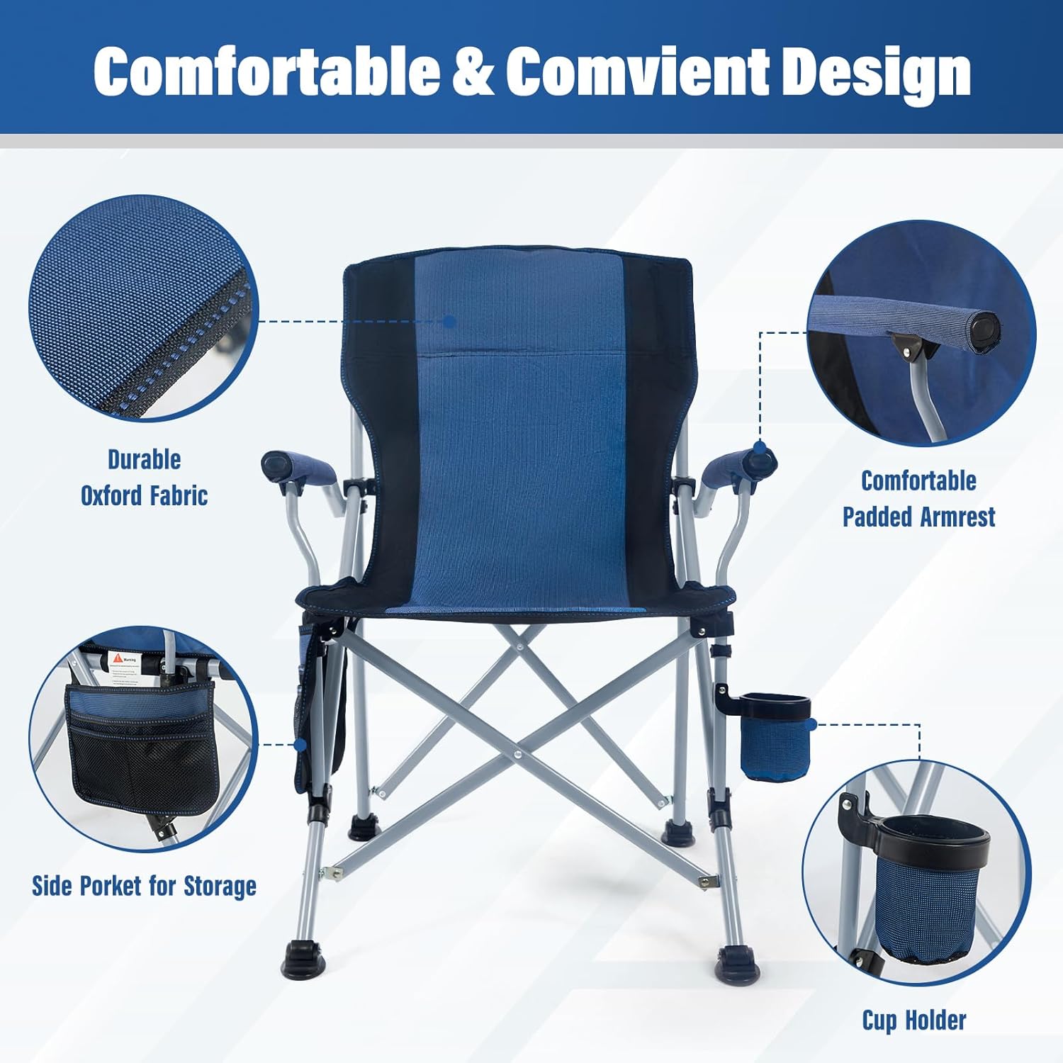 Sedia da Campeggio Pieghevole  - Outdoor Camping Bag recensione e prezzo