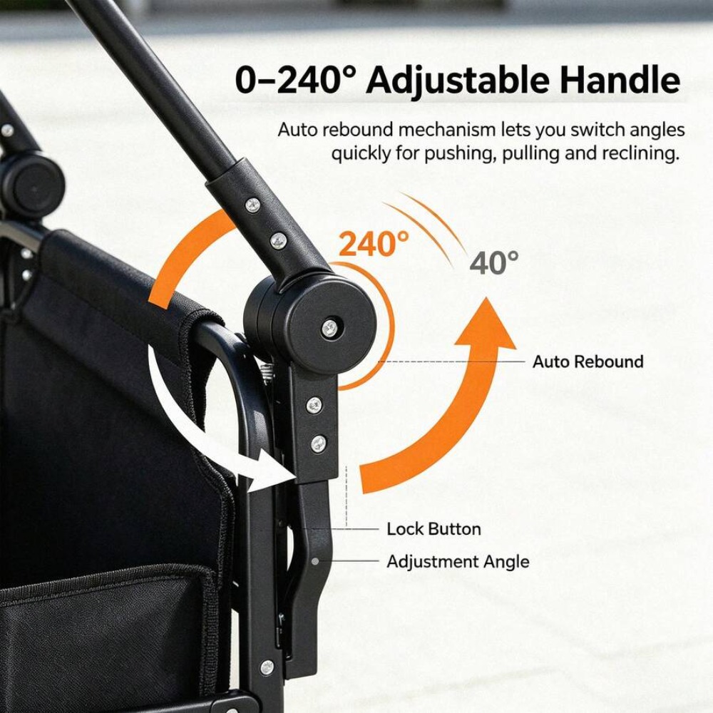 Carrello pieghevole 3-in-1 con - Outdoor Camping Bag recensione e prezzo