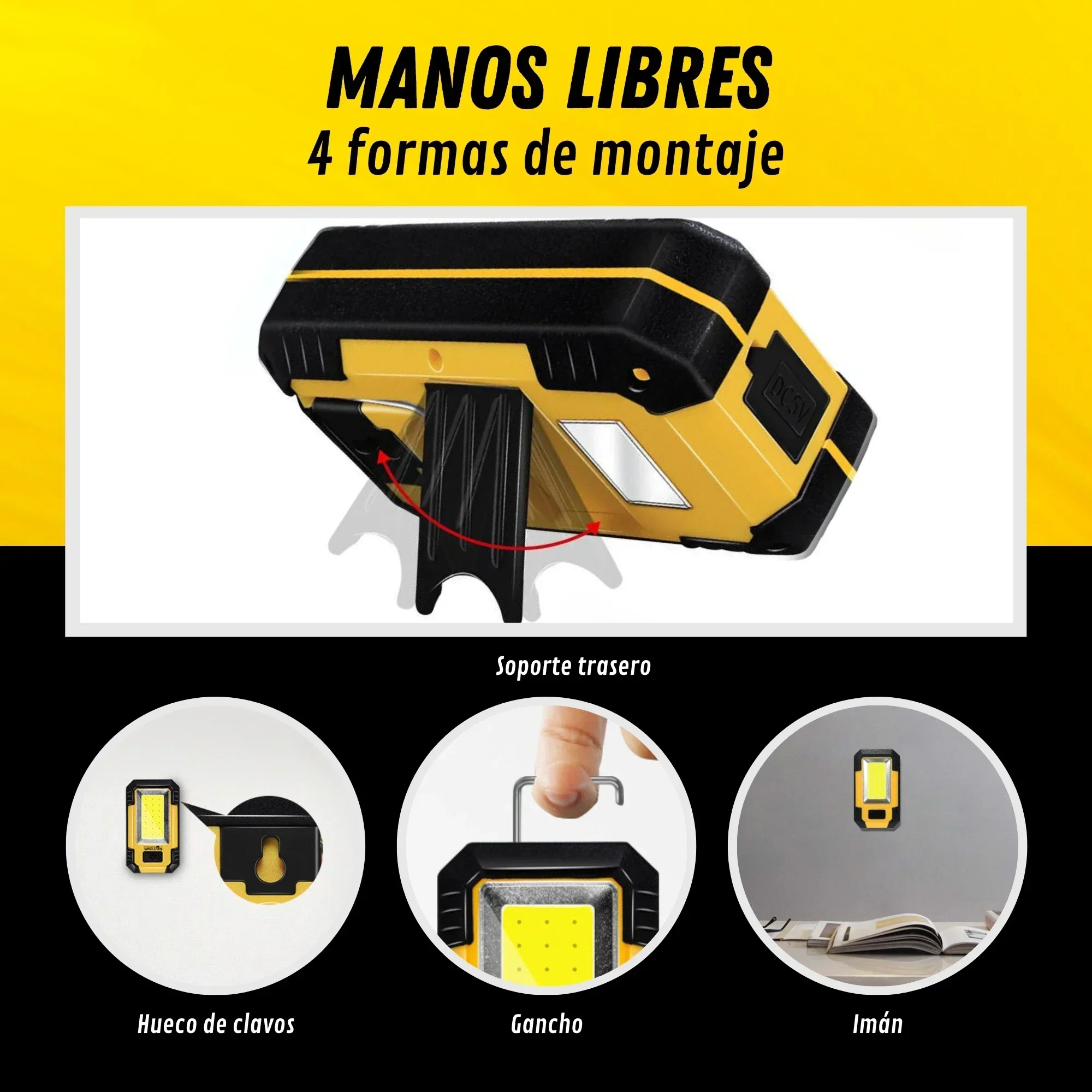 Torcia da Lavoro Ricaricabile  - Camping Lantern recensione e prezzo