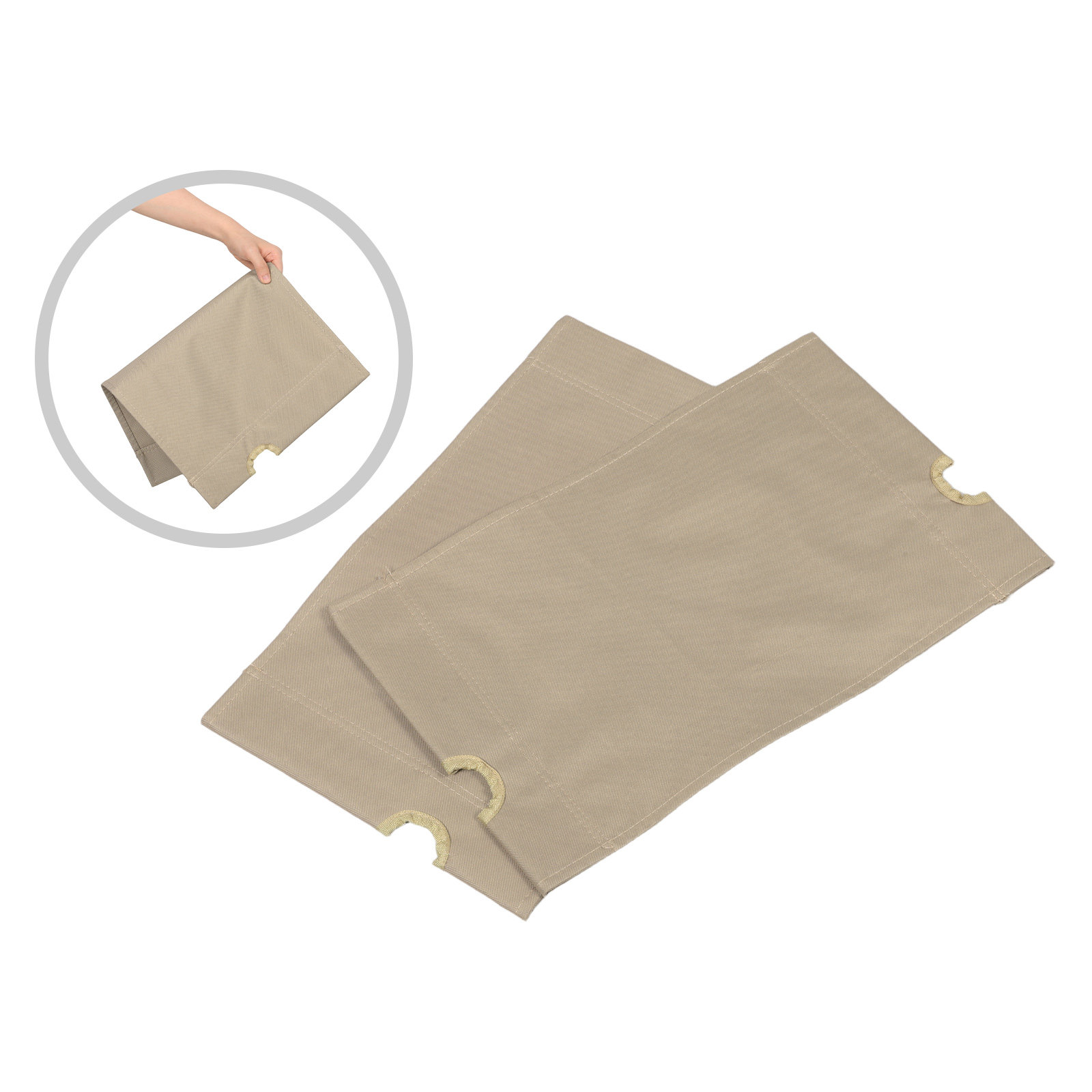 2 Pezzi di Tessuto di Ricambio - Outdoor Camping Chairs Folding recensione e prezzo