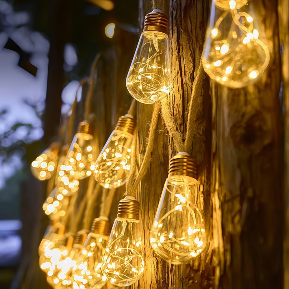 Catena Luminosa Solare da Este - Outdoor Camping Lights String recensione e prezzo