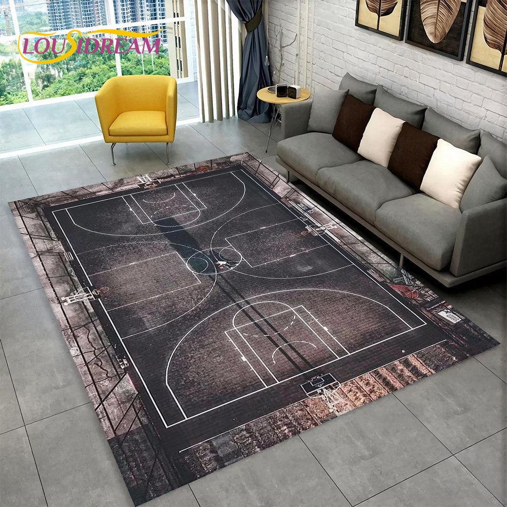 3D basket Cour Cartoon Area ta - Outdoor Camping Mats Large recensione e prezzo