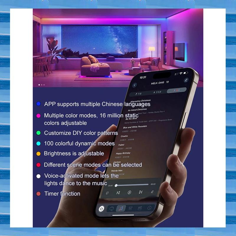 AT53 Nachtlampje Luce notturna - Outdoor Camping Lights String recensione e prezzo