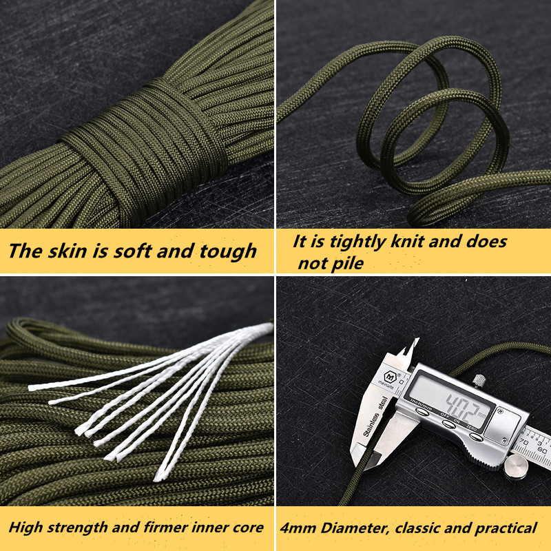Standard Dia.4mm 9 stand core  - Outdoor Camping Lights String recensione e prezzo