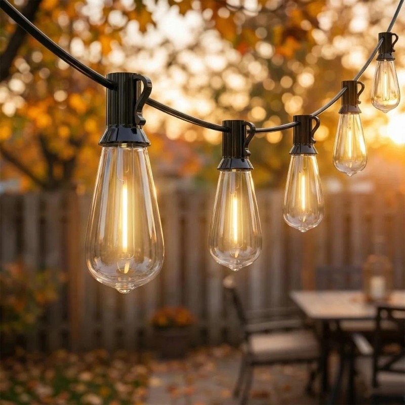 Luci a stringa solari a LED pe - Outdoor Camping Lights String recensione e prezzo